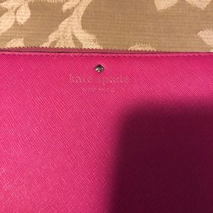 Kate Spade hot pink wallet